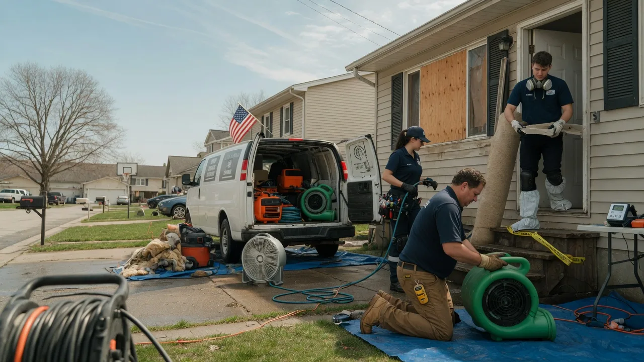 Water Damage Restoration in King, WI near me